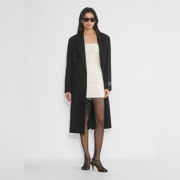 [🌟 PRICE FIRM] ARITZIA Original Contour Flourish Mini Dress Light Birch - Picture 5 of 11